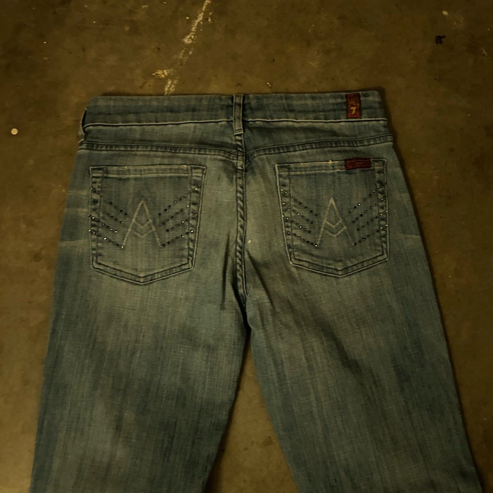 Citizens Of Humanity Blue Boot Cut Jeans